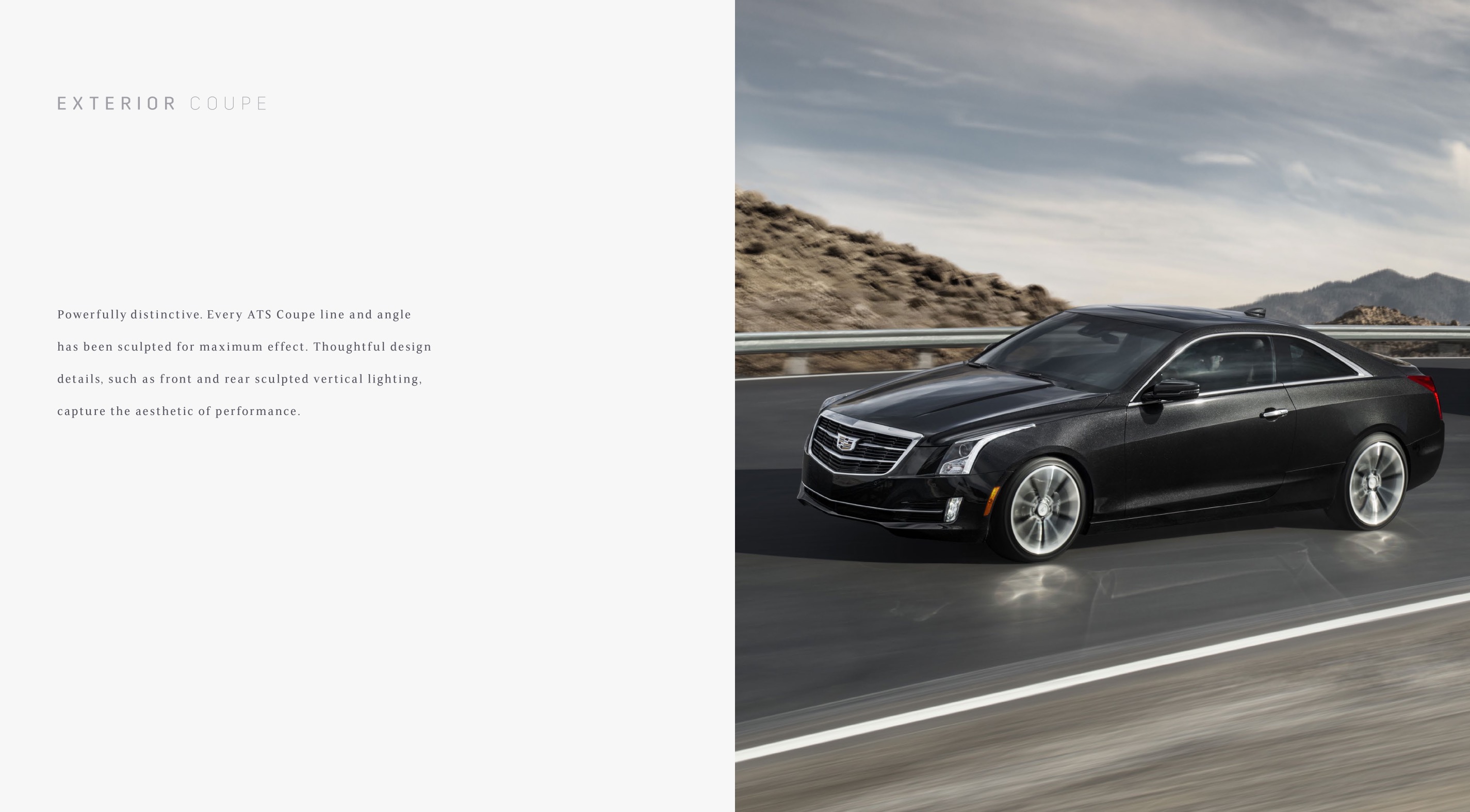 2016 Cadillac ATS Brochure Page 3